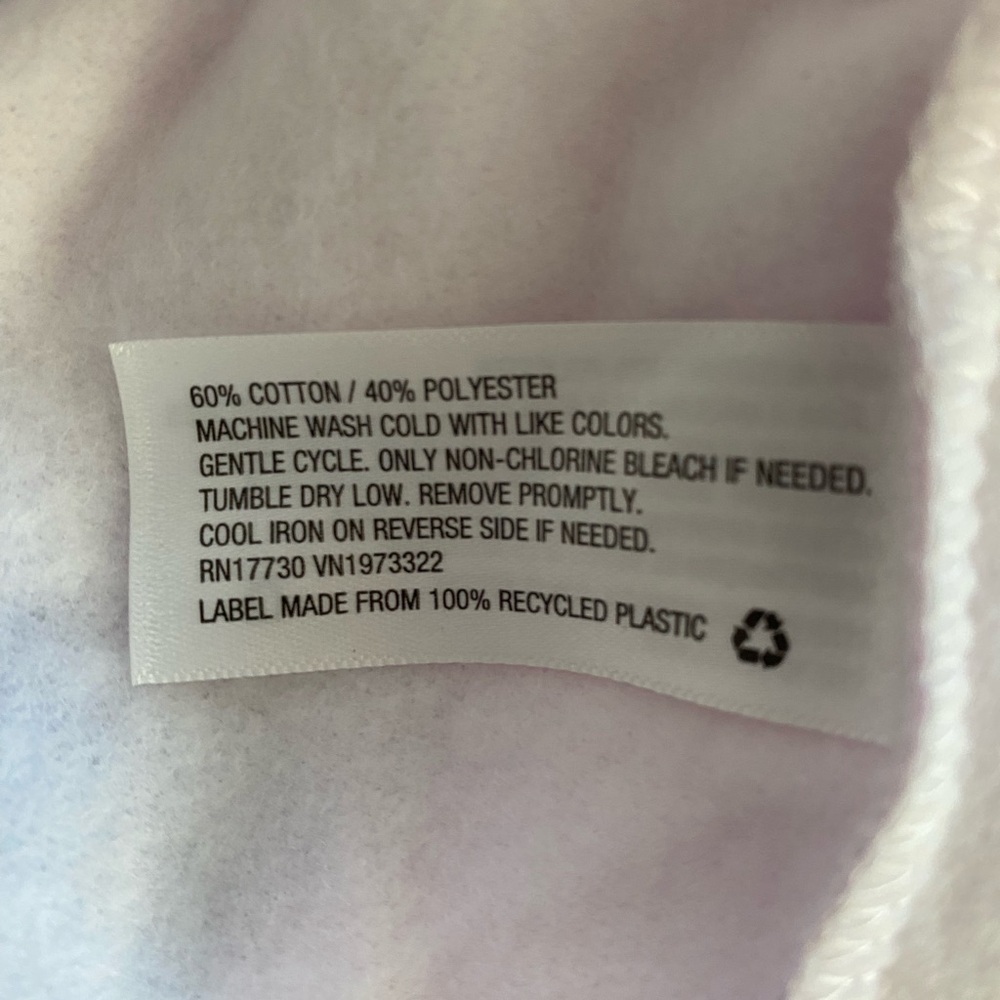 Wild Fable Oversized Women's/Unisex Lilac Marble Crewneck Sweatshirt NWT Size M - Picture 4 of 4